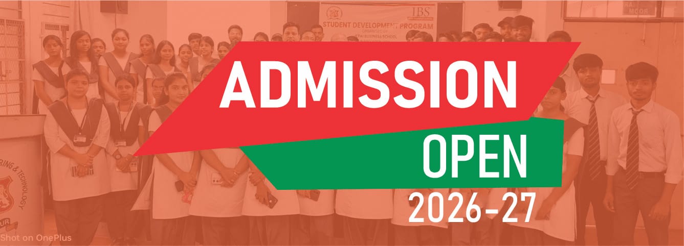 Admission Open for Session 2026-27